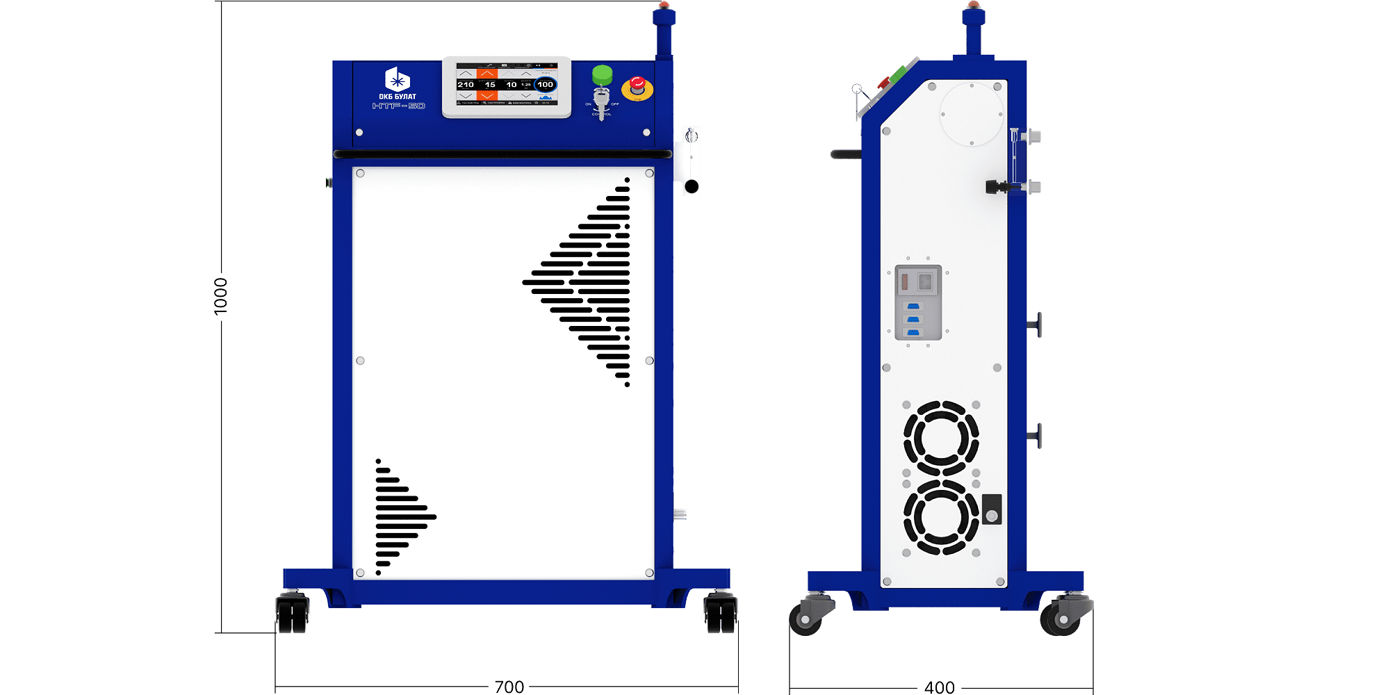 HTF 50 размеры